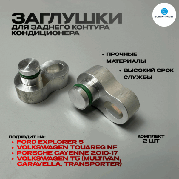 Заглушки заднего контура кондиционера Touareg NF